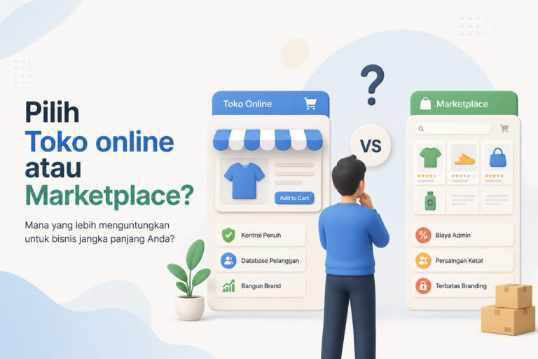 Toko Online vs Marketplace, Mana yang Lebih Menguntungkan?